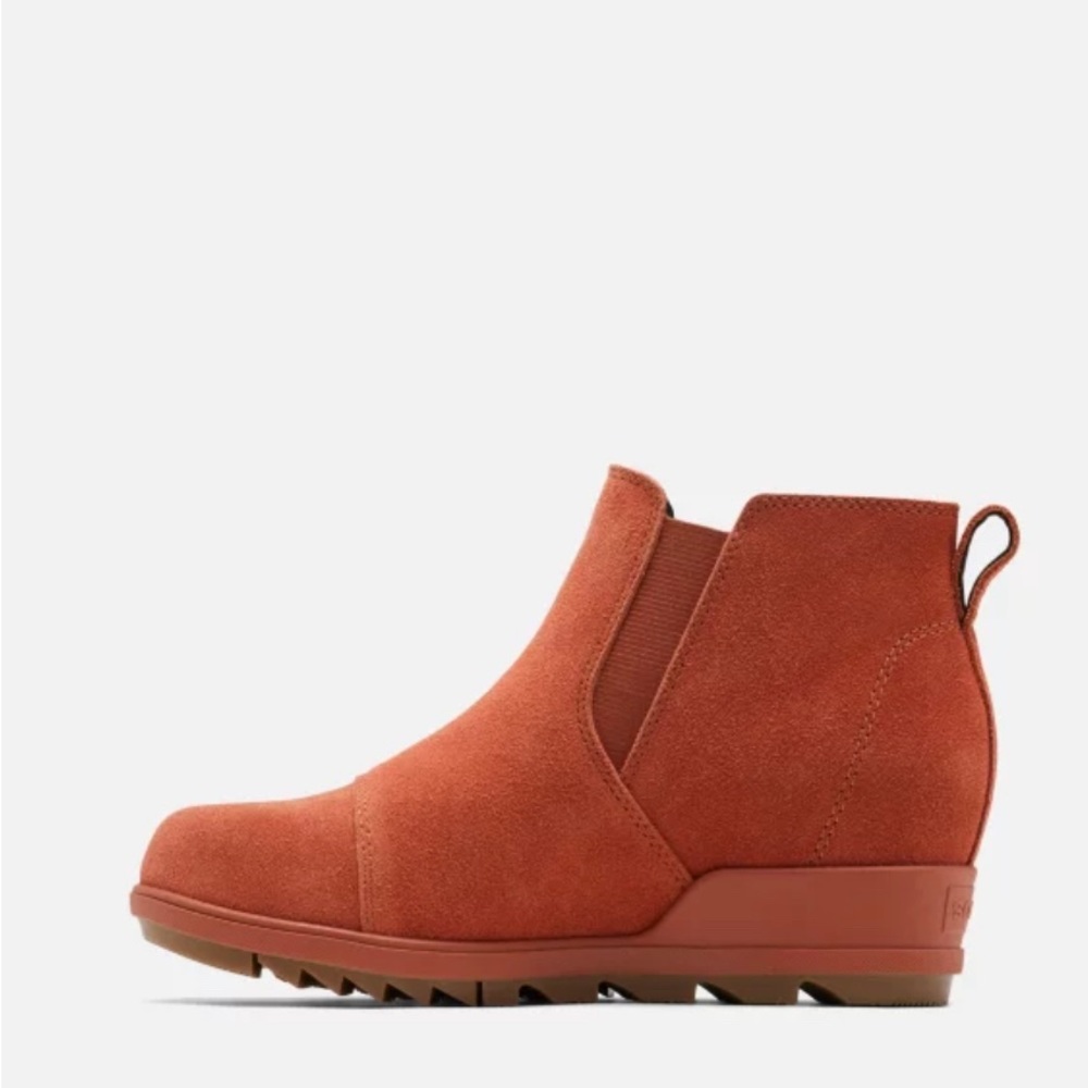 WOMEN'S  SOREL EVIE PULL-ON SUEDE BOOTIE🍁